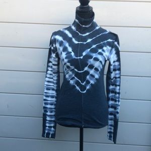 NWT Free people psychedelic tie dye top.